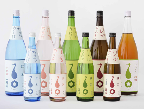 越後鶴亀 季節の酒