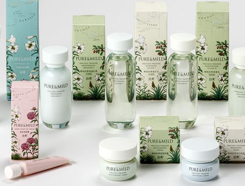 PURE & MILD, skin care products