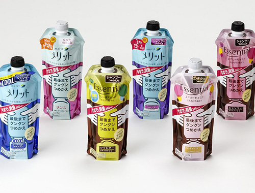 Essential & Merit Raku Raku ECO Pack, hair care products