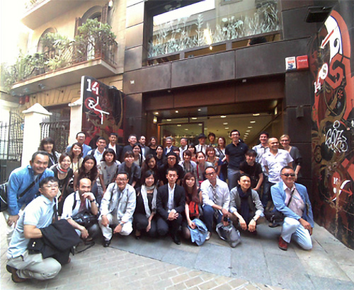 JPDA International Design Study Tour 2014 Spainの画像