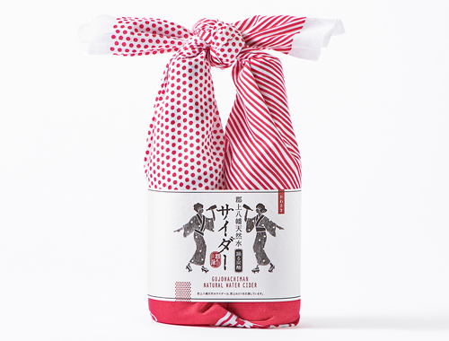 Gujohachiman Natural Water Cider 2 bottles