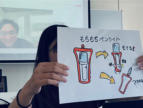 ワークショップ -12〈沖縄国際大学〉の様子